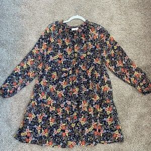 LOFT floral dress